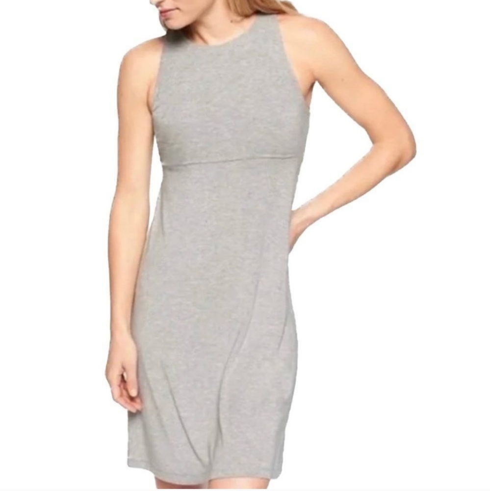 Athleta Santorini Thera Dress Size Medium Gray